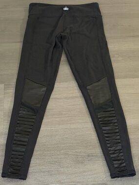 ALO Yoga Black Moto Leggings